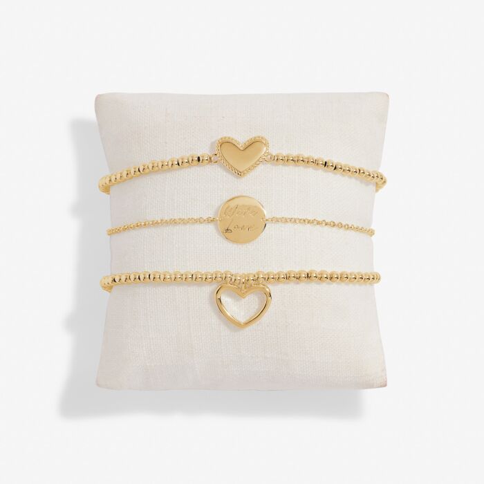 Celebrate You Gift Box 'Happy Birthday' in Gold-Tone Plating