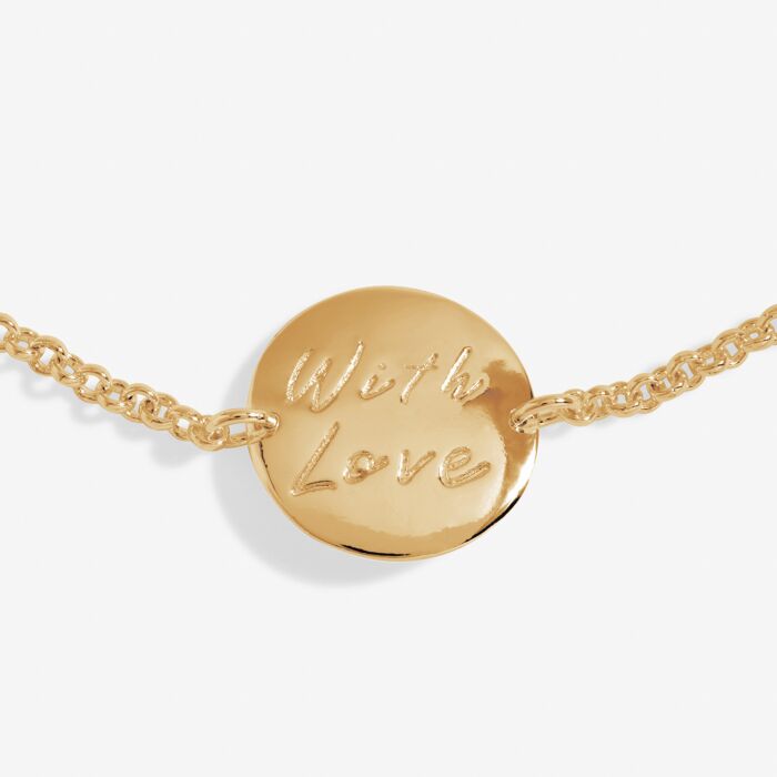 Celebrate You Gift Box 'Happy Birthday' in Gold-Tone Plating