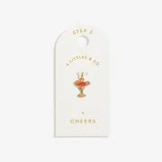 'Cheers' Small Charm
