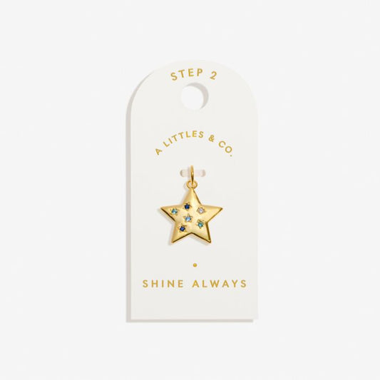 'Shine Always' Medium Charm