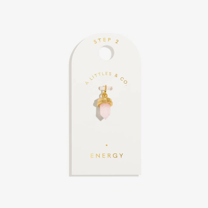 Energy Small Charm In Gold-Tone Plating