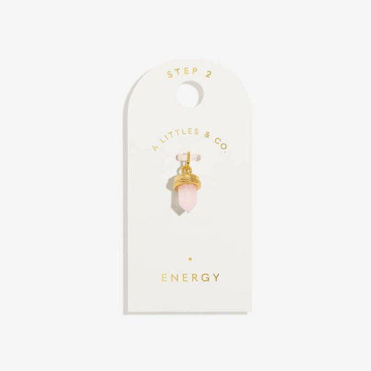 Energy Small Charm In Gold-Tone Plating