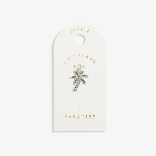 Paradise Small Charm In Silver Plating