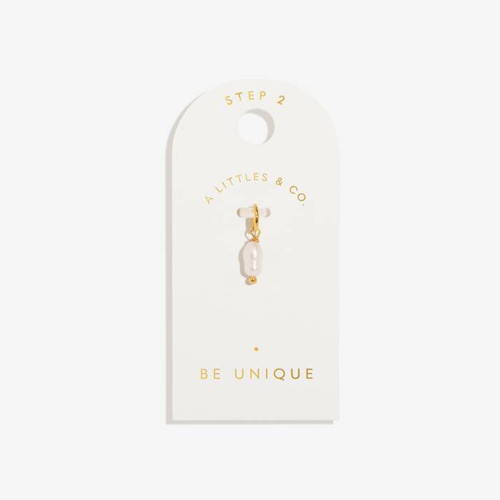 Be Unique Small Charm In Gold-Tone Plating