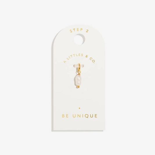 Be Unique Small Charm In Gold-Tone Plating