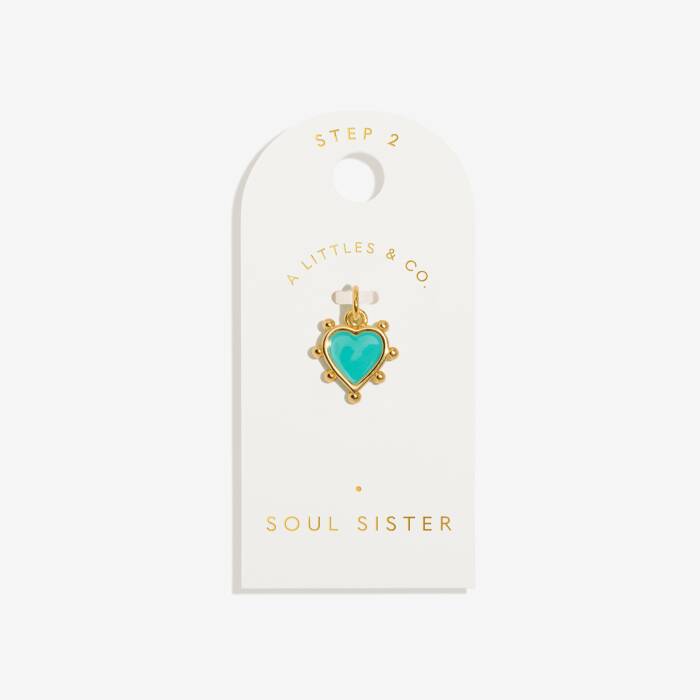 Soul Sister Small Charm In Gold-Tone Plating