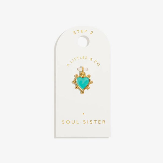 Soul Sister Small Charm In Gold-Tone Plating
