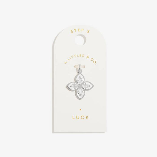 Luck Medium Charm In Silver Plating