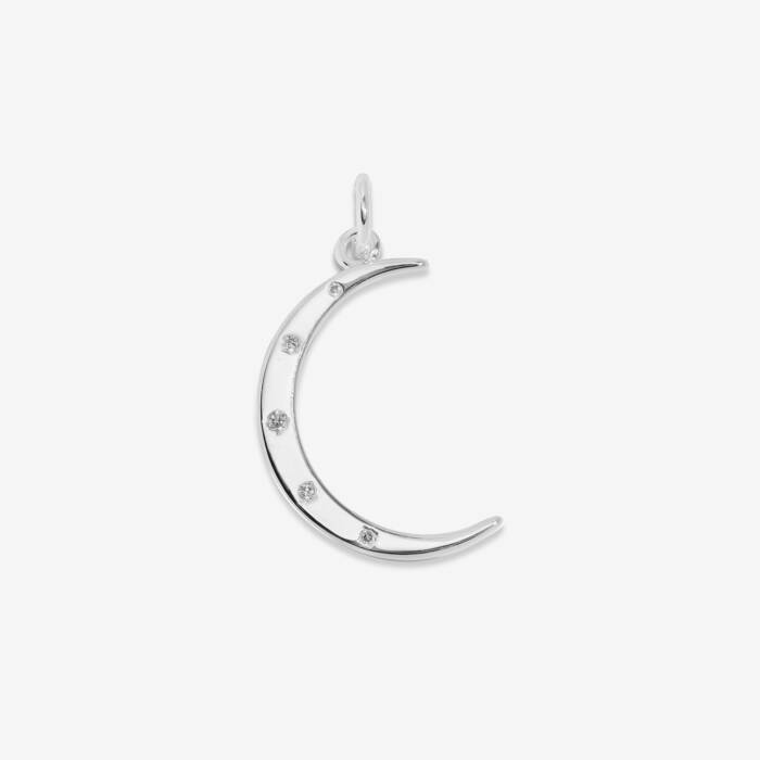 Dreamer Medium Charm In Silver Plating