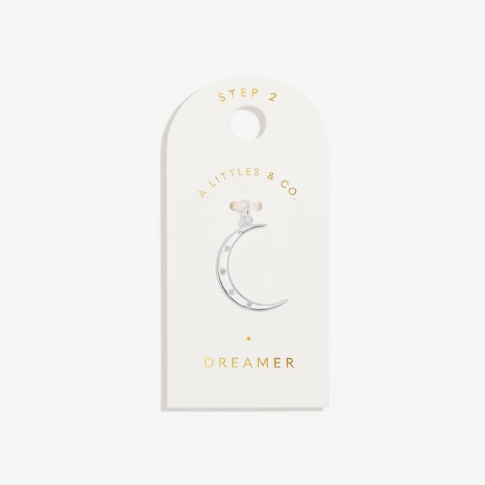 Dreamer Medium Charm In Silver Plating