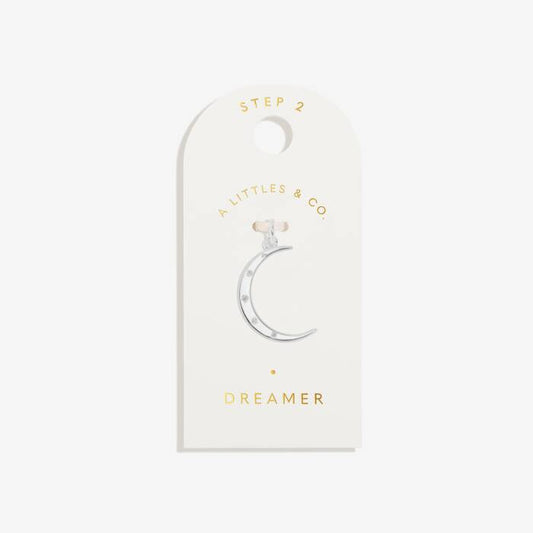 Dreamer Medium Charm In Silver Plating