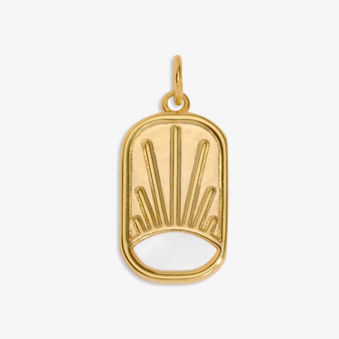 New Horizons Medium Charm In Gold-Tone Plating