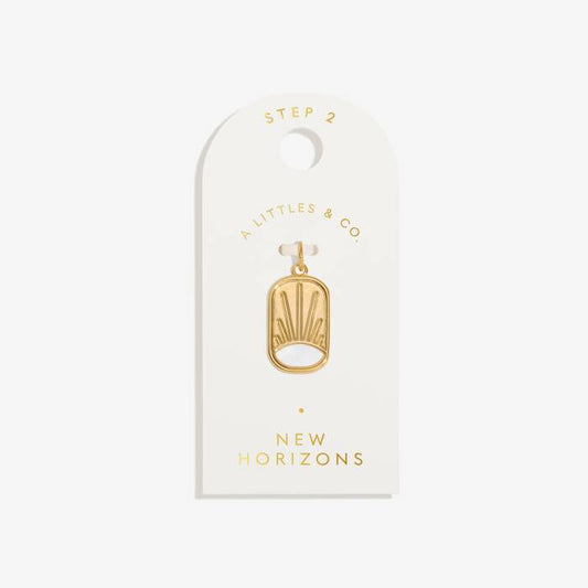 New Horizons Medium Charm In Gold-Tone Plating