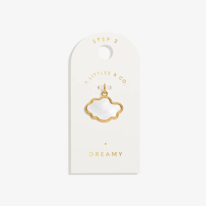 Dreamy Medium Charm In Gold-Tone Plating