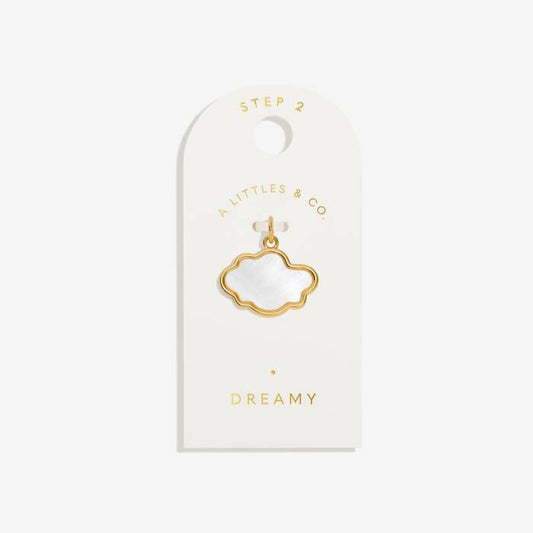Dreamy Medium Charm In Gold-Tone Plating