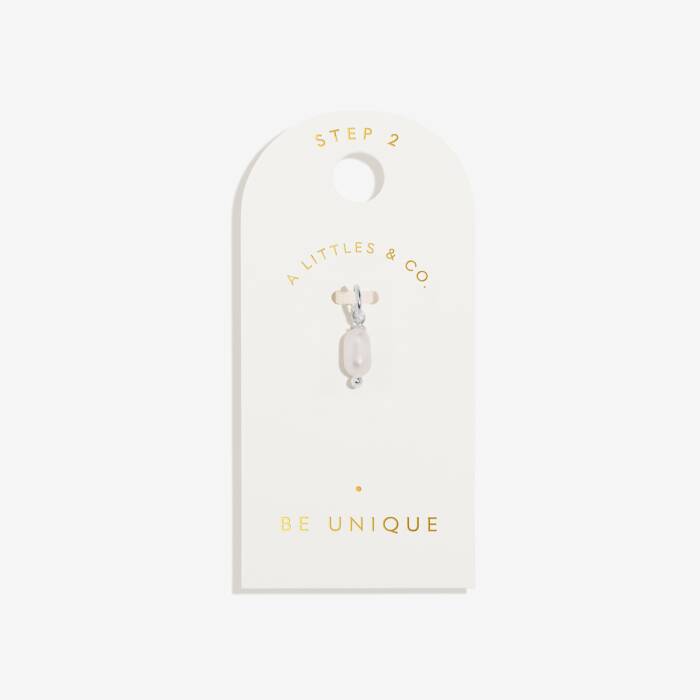 Be Unique Small Charm In Silver Plating