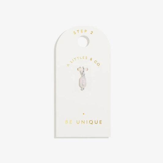 Be Unique Small Charm In Silver Plating