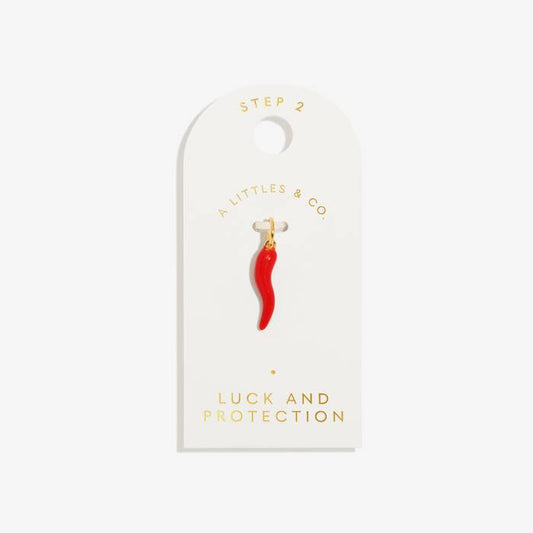 Luck And Protection Medium Charm In Gold-Tone Plating