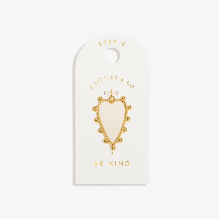 Be Kind Large Charm In Gold-Tone Plating