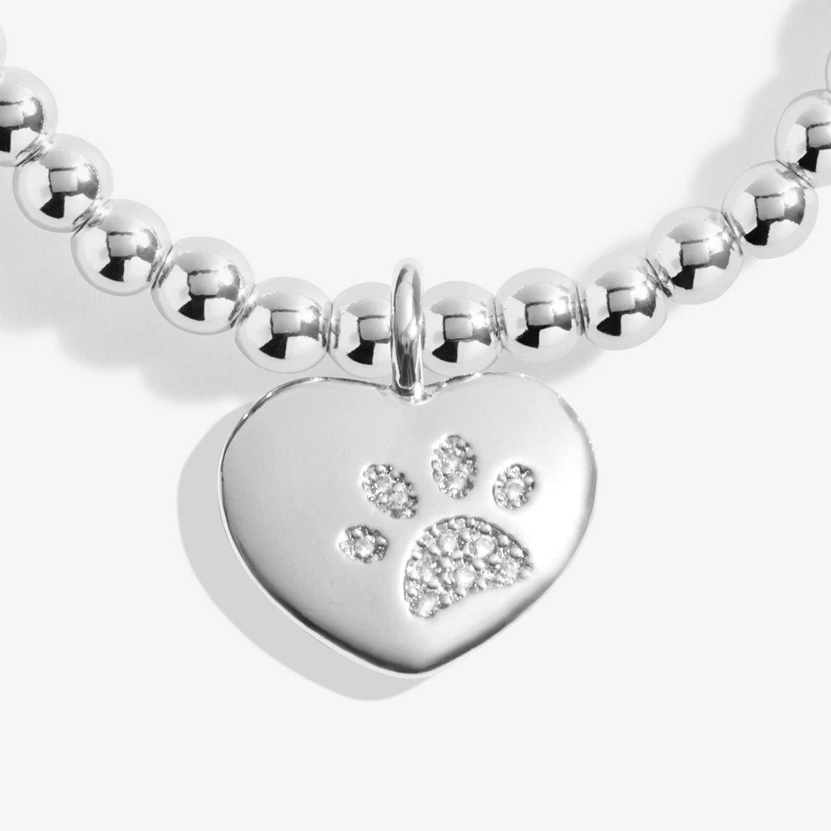 'Pets Leave Pawprints On Our Hearts' Bracelet