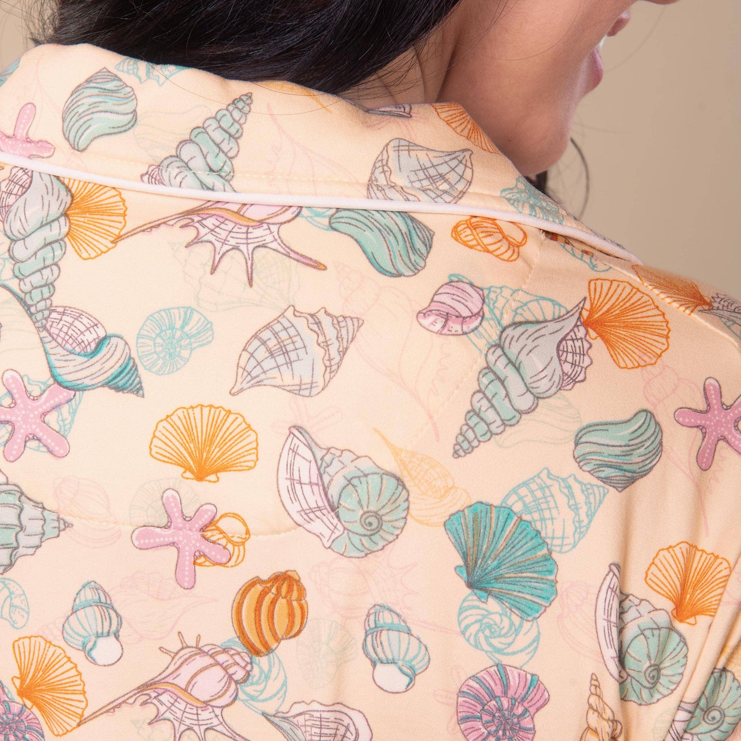 Shells In The Sand Pajama Top
