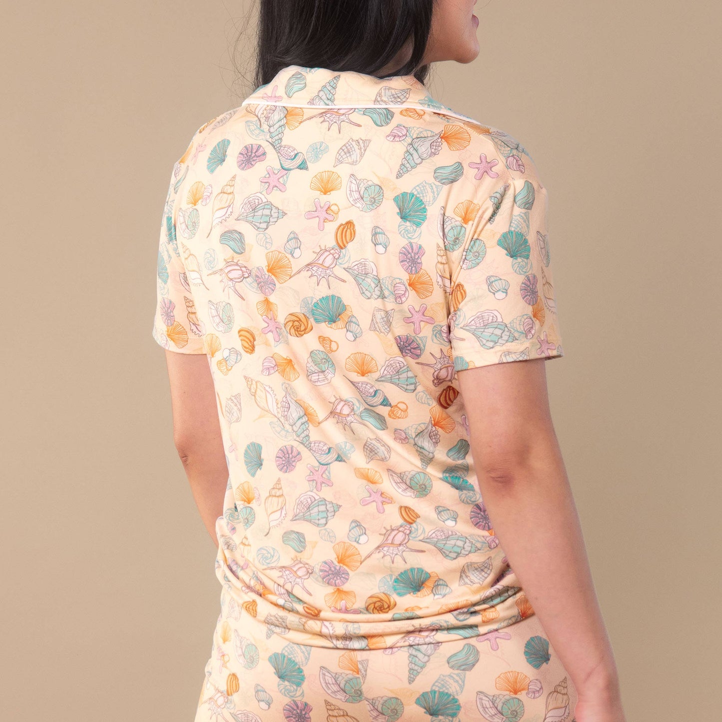 Shells In The Sand Pajama Top