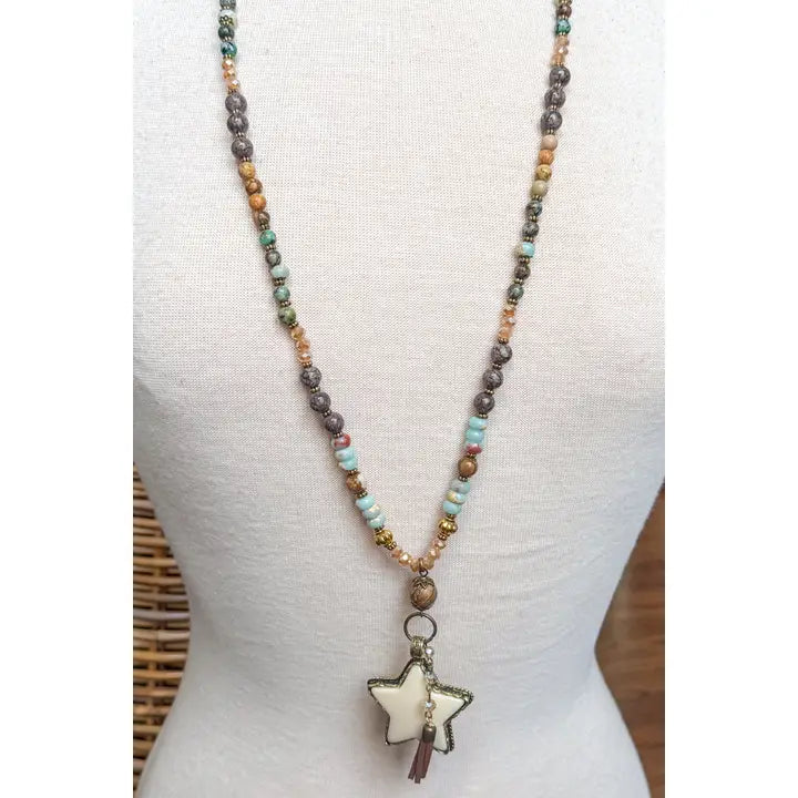 Star Chaser Necklace- Multi