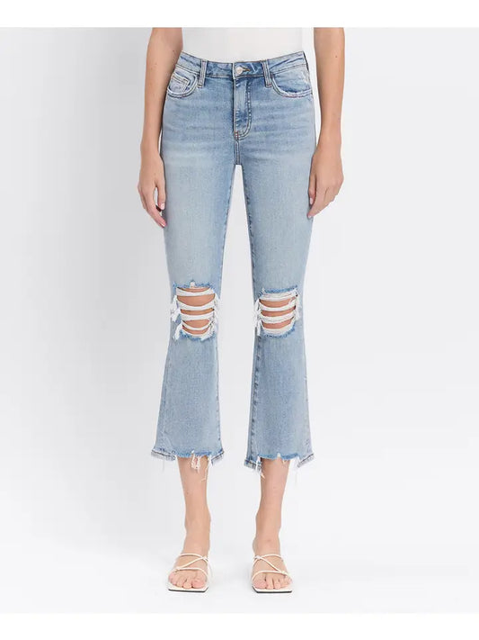 Lovervet Miracles Kick Flare Jean