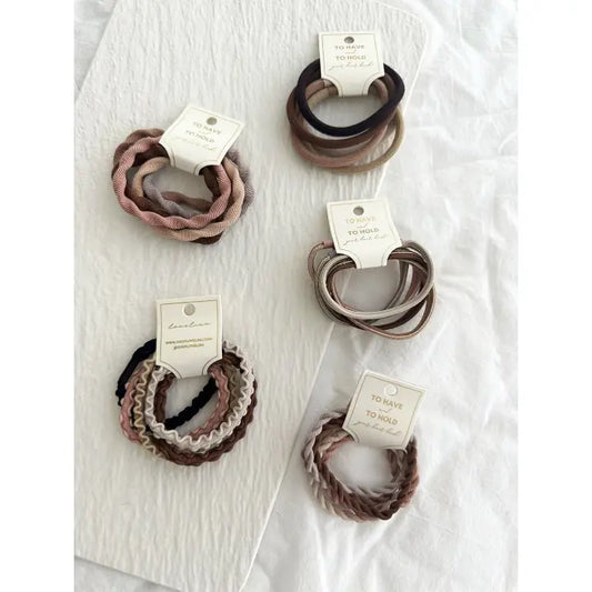 Assorted Thin Hair Ties