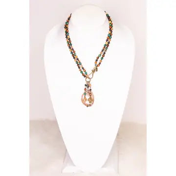 Gizelle Necklace in Autumn