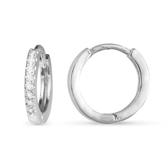 'Add A Charm' Hoop Earrings