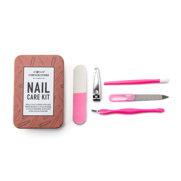 Corner Store 5pc Nail Kit w/Tin