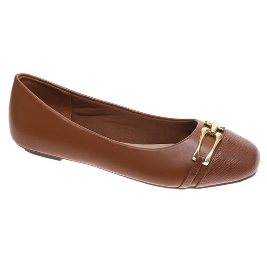 Moni Buckle Embellished Ballet Flat