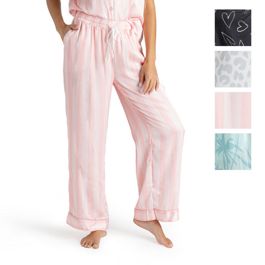 Hello Mello Beauty Sleep Satin Pajama Pants