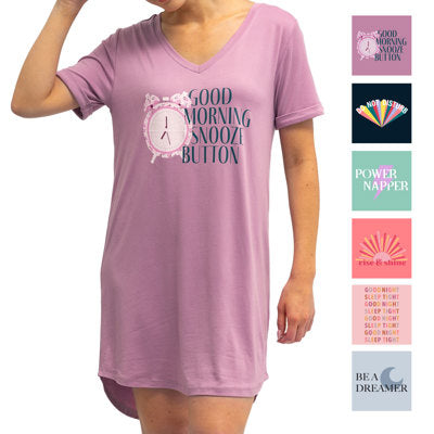 Short Sleeve Sleep Shirt