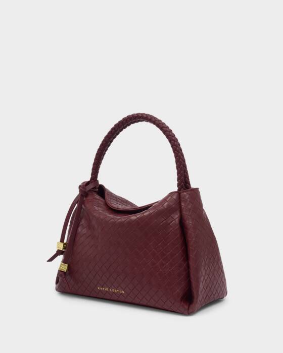 Katie Loxton Nova Woven Texture Top Handle Bag
