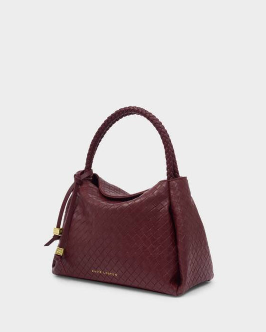 Katie Loxton Nova Woven Texture Top Handle Bag
