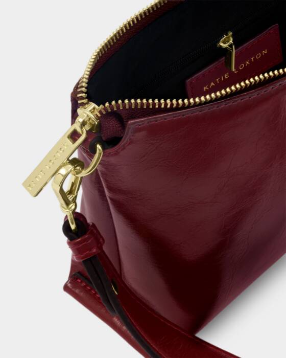 Katie Loxton Laila Patent Crackle Crossbody Bag