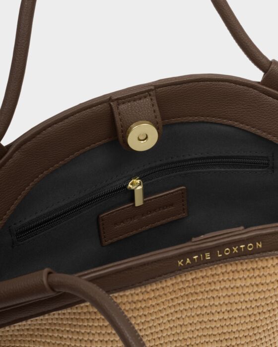 Katie Loxton Florence Mini Raffia Tote Bag