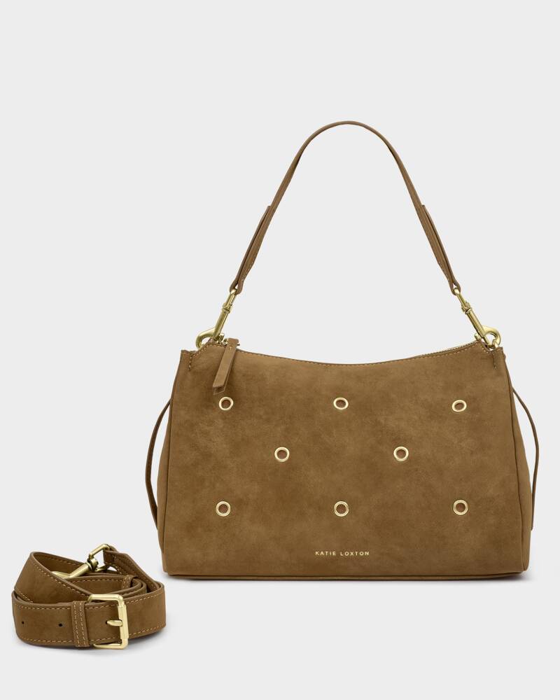 Katie Loxton Alize Suedette Shoulder Bag
