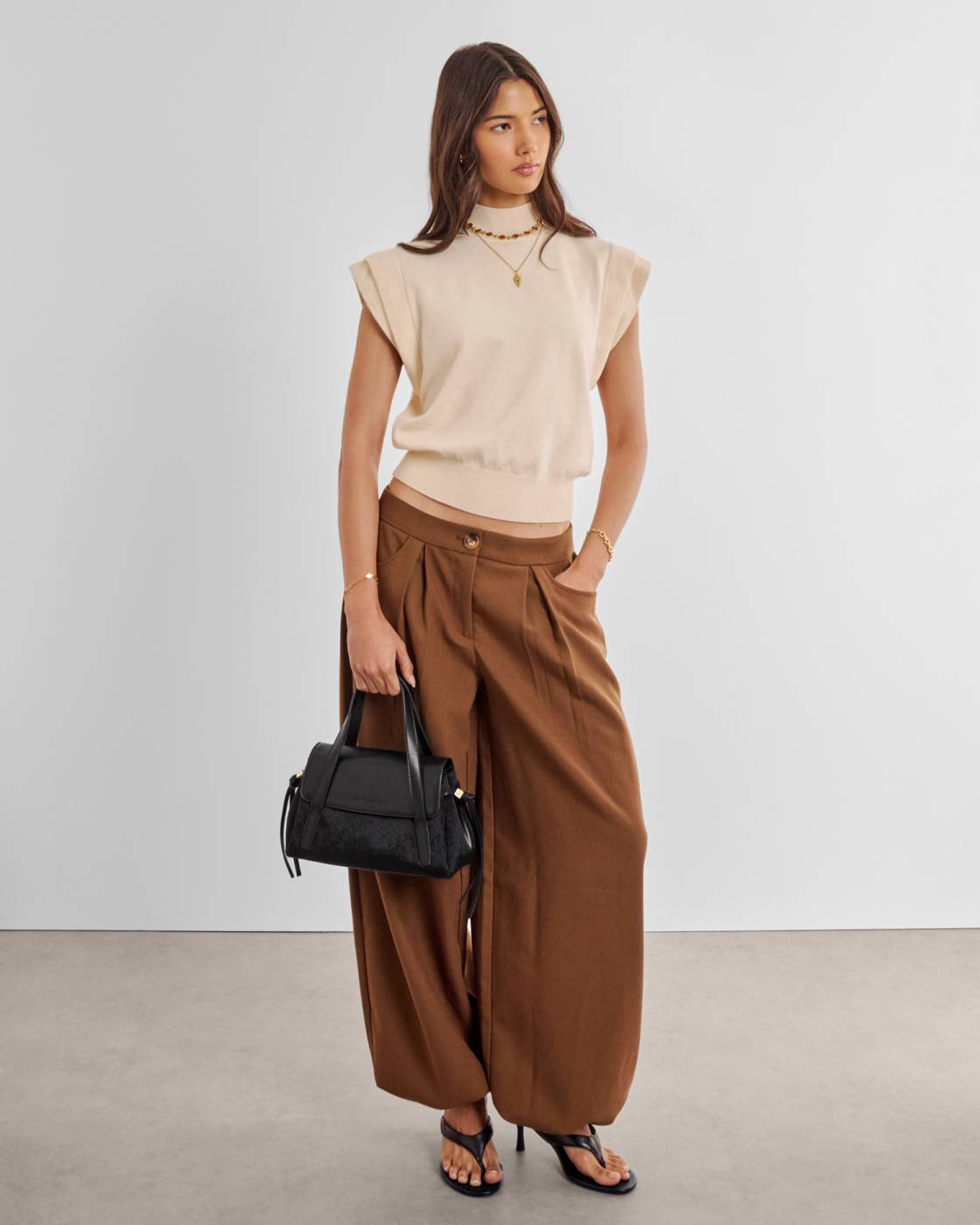 Katie Loxton Alyssa Faux Pony Top Handle Bag