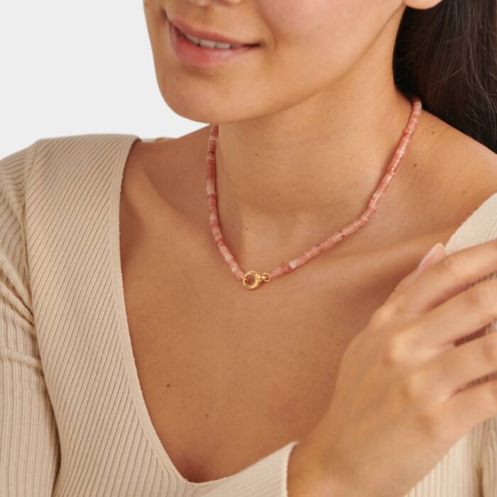 Natural Stone Waterproof Choker