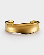 Molten Luxe Waterproof Gold Bangle