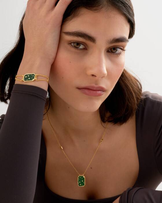 Elpha Waterproof Gold Necklace
