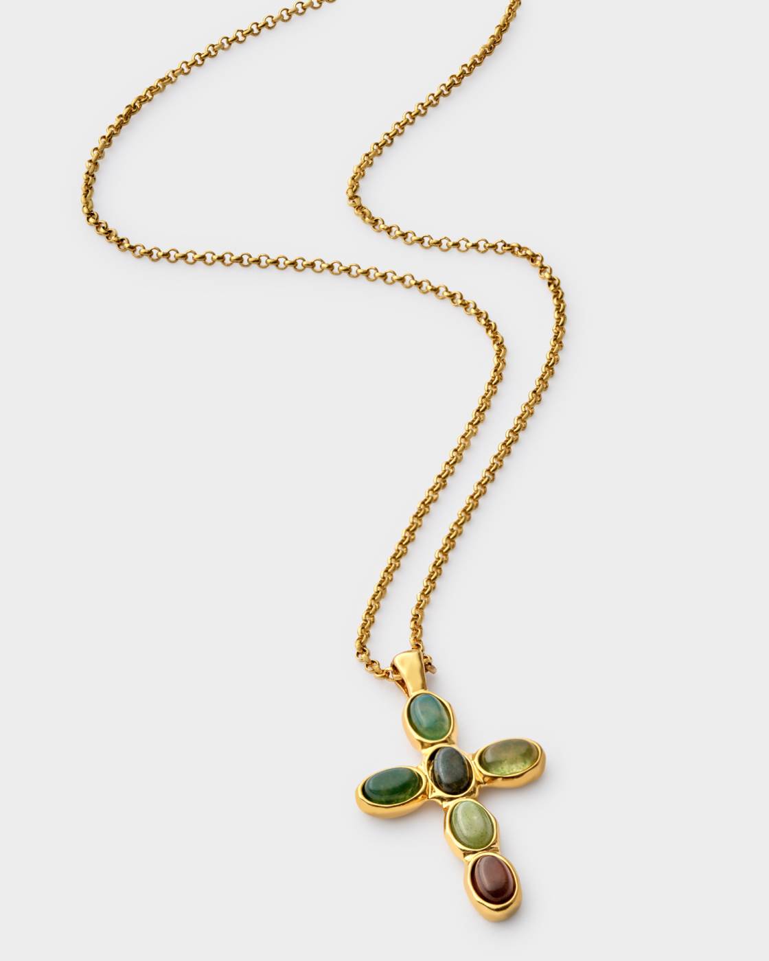 Katie Loxton Stone Cross Waterproof Necklace