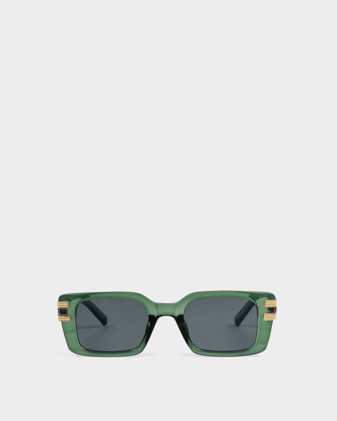KL Malibu Rectangle Sunglasses - Green