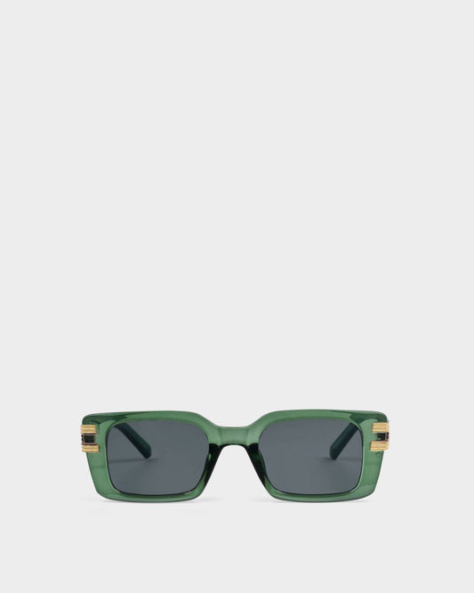 KL Malibu Rectangle Sunglasses - Green