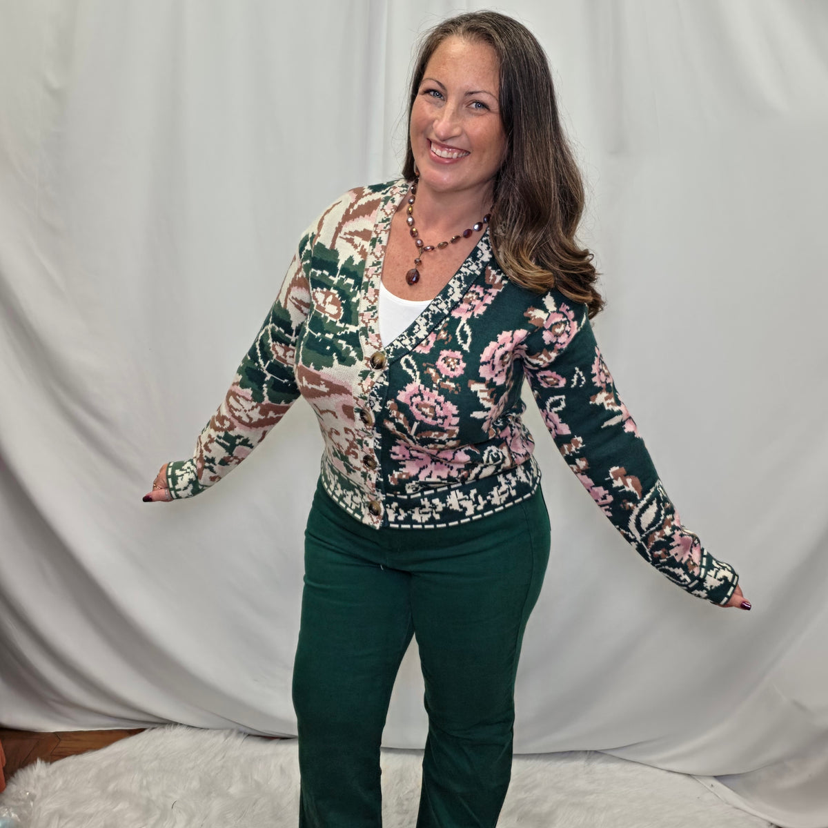 Woodland Bloom Cardi