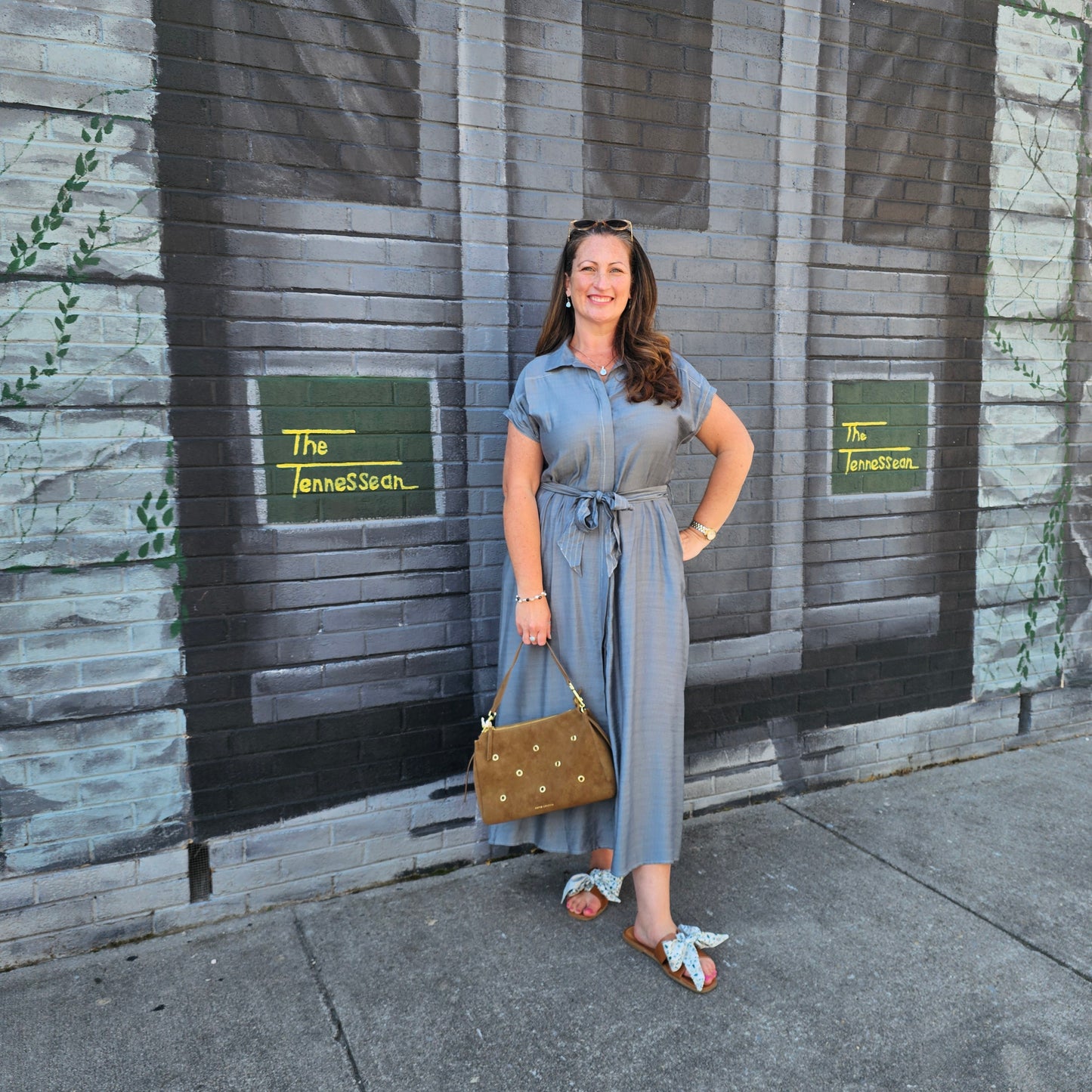 Lightweight Button Down Maxi Dress