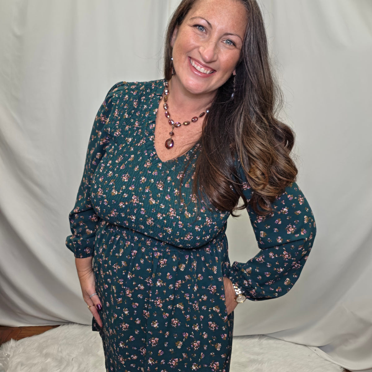 Evergreen Romance Dress